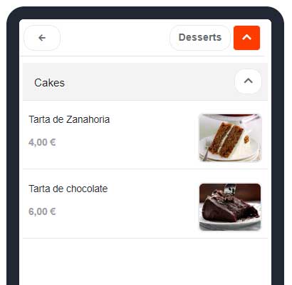 menuQRcool - menu QR con gestión de disponibilidad de menús